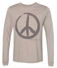 Load image into Gallery viewer, Large Art Peace Is Our Gift Long Sleeve Tee