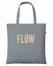 Load image into Gallery viewer, Flow Reusable Tote Bag | Hemp &amp; Organic Cotton – Dark Grey