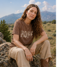 Load image into Gallery viewer, Hope T-Shirt | Vintage Wash Oversized Cotton Graphic Tee