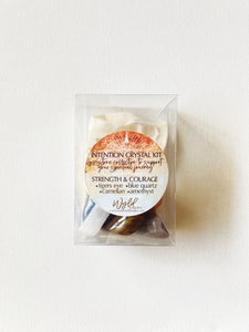 Strength & Courage Crystal Kit
