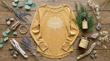 Load image into Gallery viewer, Lotus Spirit Long Sleeve Tee – Washed Cotton