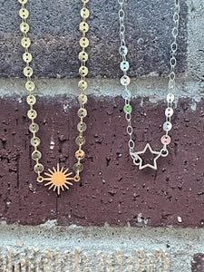 Celestial Pebble Necklace