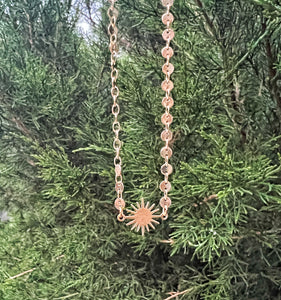 Celestial Pebble Necklace