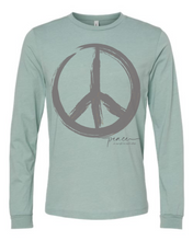 Load image into Gallery viewer, Large Art Peace Is Our Gift Long Sleeve Tee