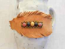 Load image into Gallery viewer, Feathered Leather Bracelet
