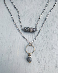 Love with Labradorite Necklace