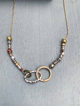 Load image into Gallery viewer, Mixed Metal Links Necklace