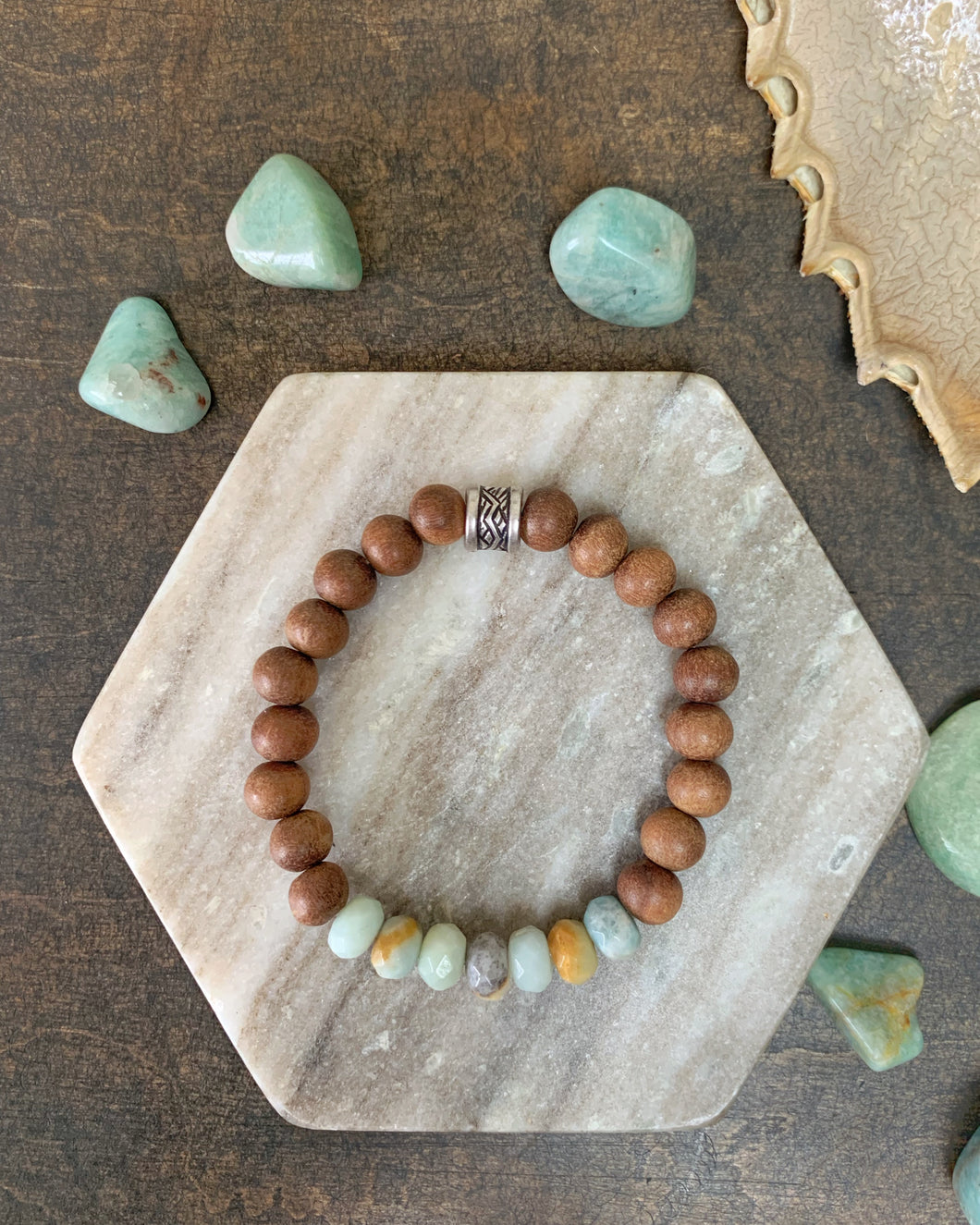 Amazonite Diffuser Bracelet