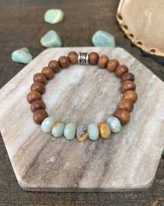 Amazonite Diffuser Bracelet