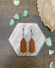 Load image into Gallery viewer, Waters Leather Fringe Earrings