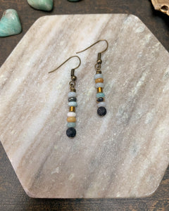 Amazonite Waters Earrings