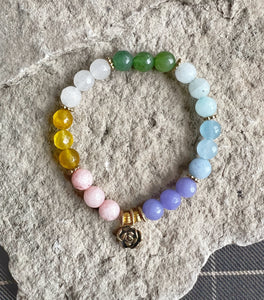 Gemstone Chakra Bracelet