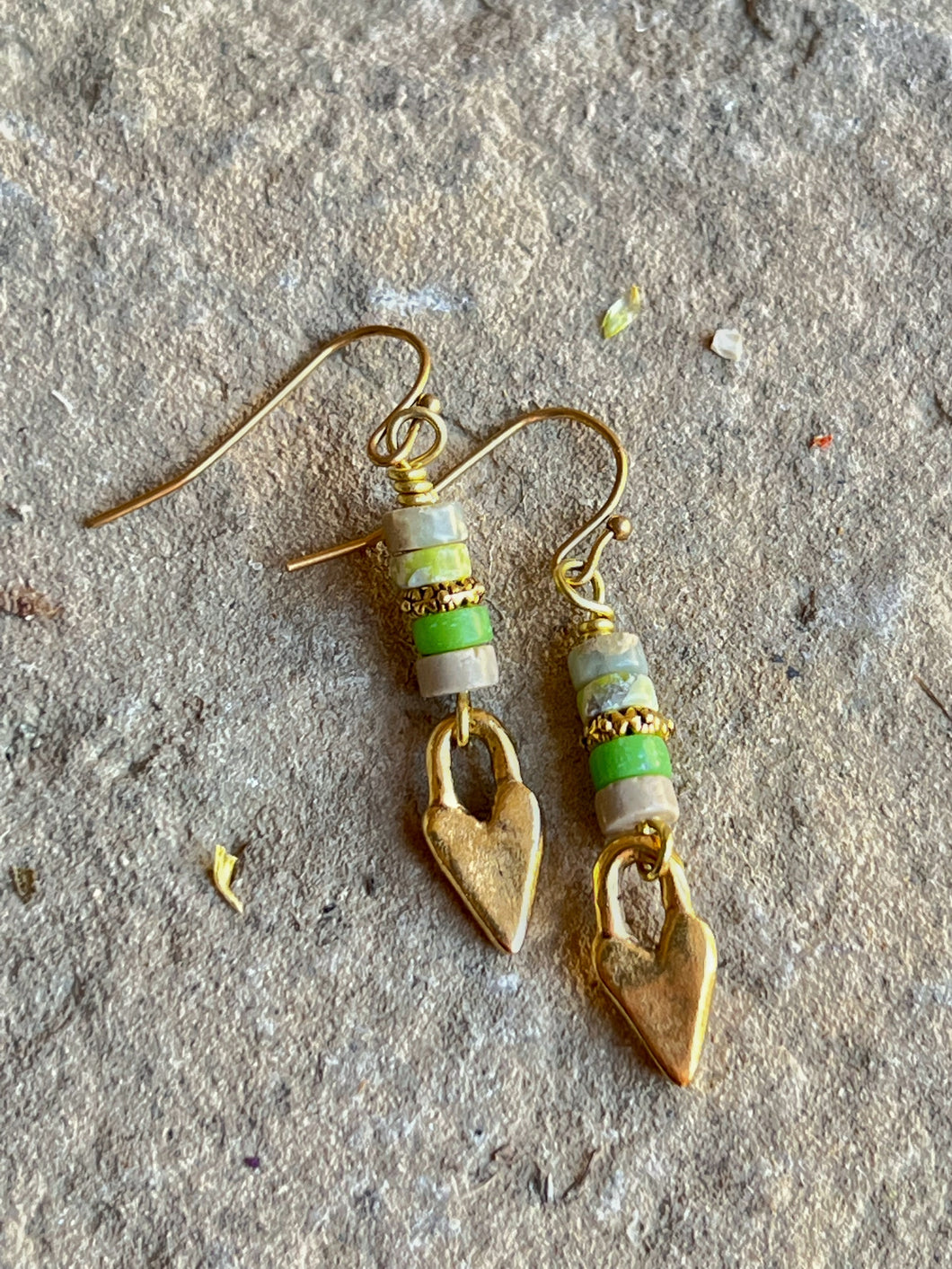 Heart Chakra Earrings