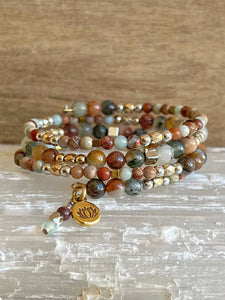 Forest Bath Wrap Bracelet