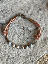 Load image into Gallery viewer, Zebra Jasper Bar Bracelet