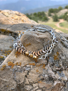 Herringbone Metals Bracelet