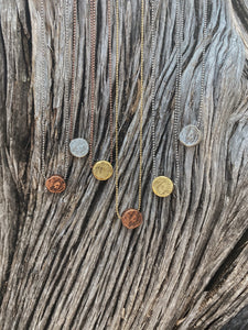 Simple Disc Necklace