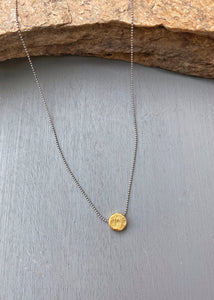Simple Disc Necklace