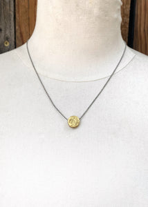 Simple Disc Necklace